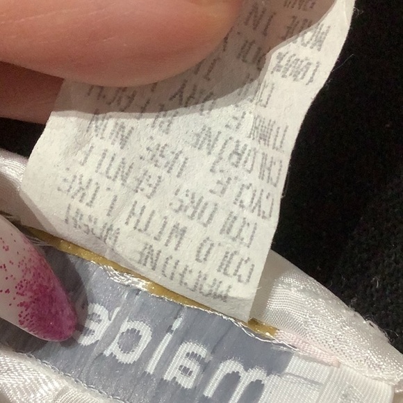 Maidenform -Sz S - white silver shimmer light robe - Picture 4 of 5